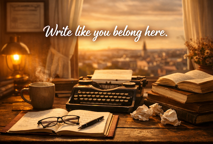 Famous Writer Confidence