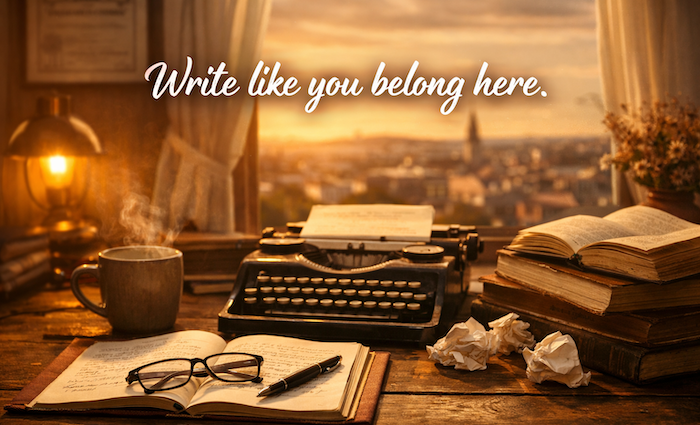 Famous Writer Confidence